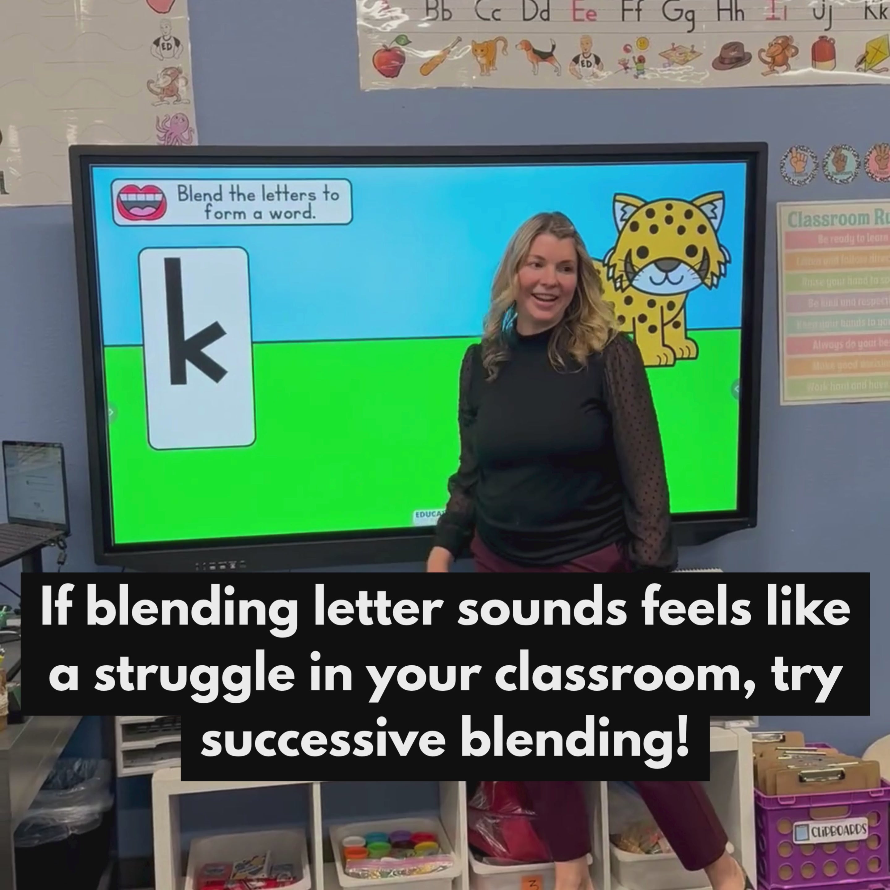 Successive Blending Slides and Cards